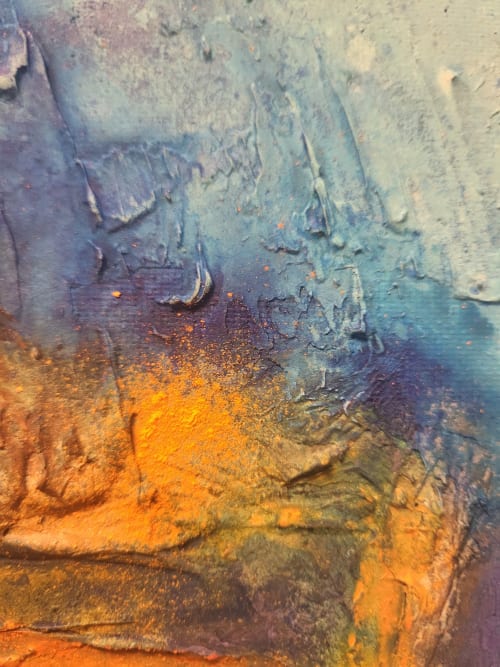 "Netz" | Mixed Media by Merima Art