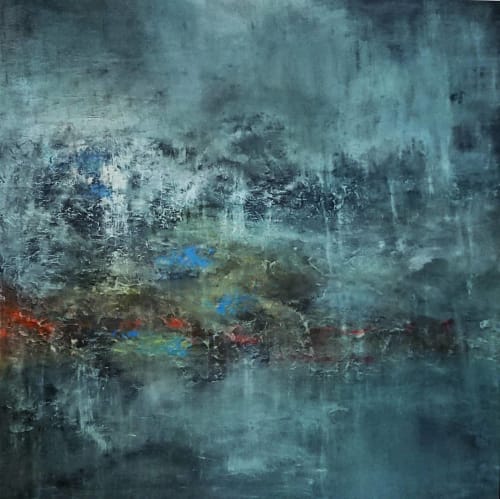 Abstract Painting | Oil And Acrylic Painting in Paintings by Taban sarabi
