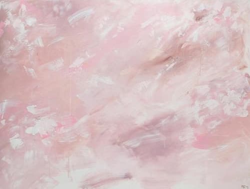 Lost in Haze | Oil And Acrylic Painting in Paintings by Dana Mooney Art