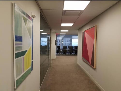 "Linear Painting 3" | Paintings by Benna Holden | Chaffetz Lindsey in New York