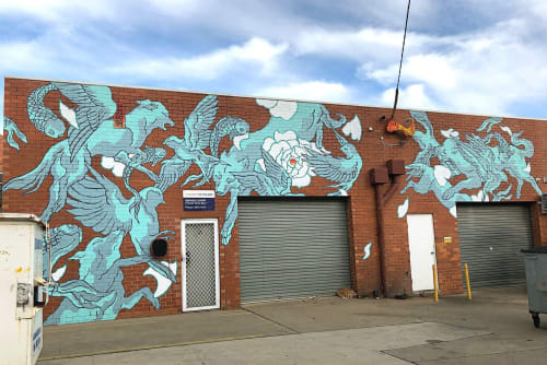 Togetherness | Murals by Creature Creature
