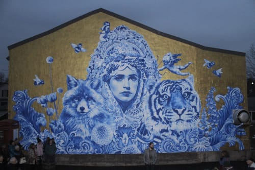 Beautiful and Brave | Murals by Anna Murphy