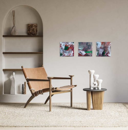 "Process" | Oil And Acrylic Painting in Paintings by Shirly Maimom Art