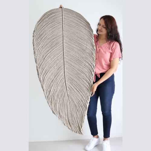 Leaf Wall Sculpture I | Wall Hangings by YASHI DESIGNS | Stanly Ranch, Auberge Resorts Collection in Napa
