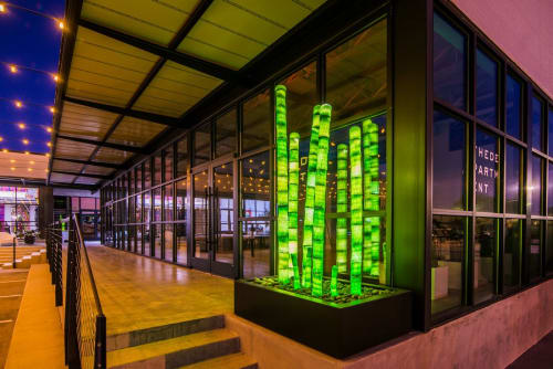 Bamboo Lights | Lighting by Carlyn Ray Designs | The Department in Dallas