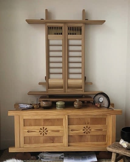 Butsudan and Tansu | Furniture by Caleb Nakia Rogers