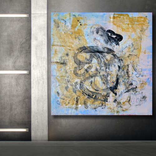 Imperfection | 47x47 | Large Abstract Canvas Art | Paintings by Jacob von Sternberg Large Abstracts