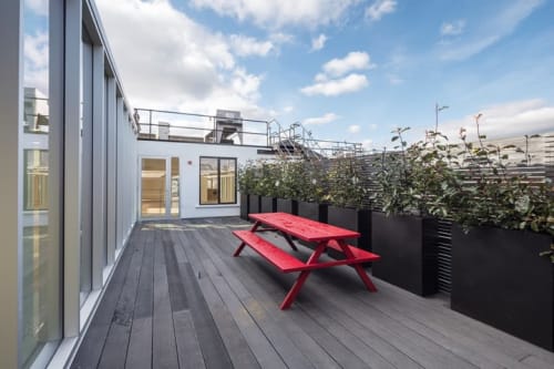 A-Frame benches | Benches & Ottomans by Jennifer Newman | Dept W in London