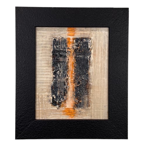 Look Both Ways - Original mixed-media abstract | Mixed Media in Paintings by J. Kent Martin