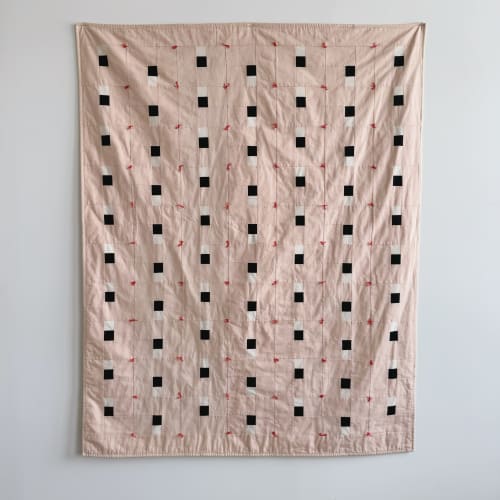 Dream Quilt - blush | Linens & Bedding by Ashley Brown Durand