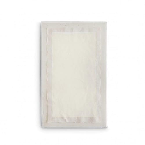 Fasci Di Luce_White Pearl | Oil And Acrylic Painting in Paintings by Kim Fonder