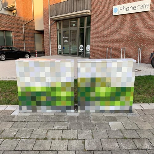 Electric Boxes Mural | Street Murals by SMOE NOVA