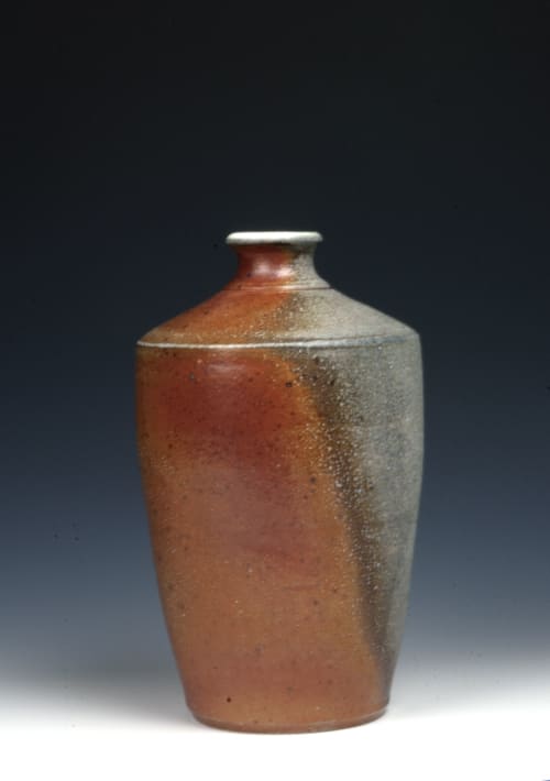 Soda-Fired Bottle | Vase in Vases & Vessels by Denise Joyal - Kilnjoy Ceramics