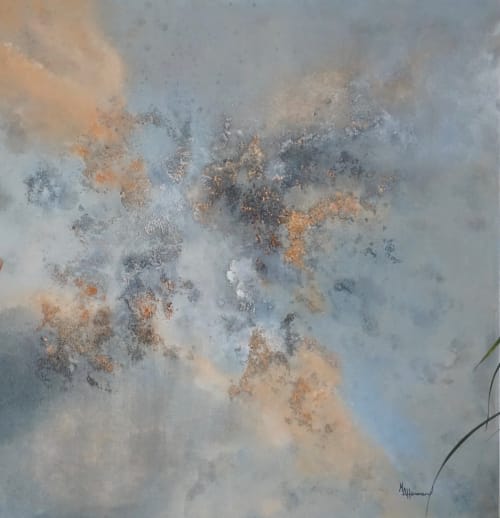 Silent stream. SOLD | Oil And Acrylic Painting in Paintings by Margaret Alice Høiesen