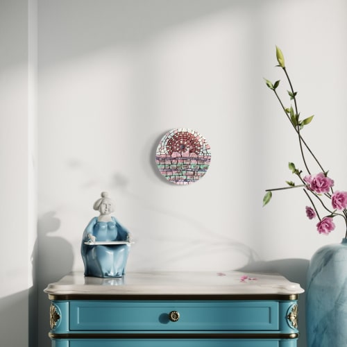 Twilight Meditation | Wall Sculpture in Wall Hangings by Gila Mosaics Studio