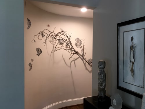 Going To Roost (But not quite yet!) | Wall Sculpture in Wall Hangings by Leisa Rich