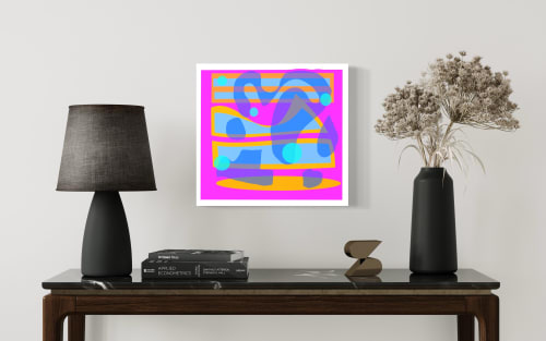 Color Abstraction in D minor | Art & Wall Decor by Marc VanDermeer