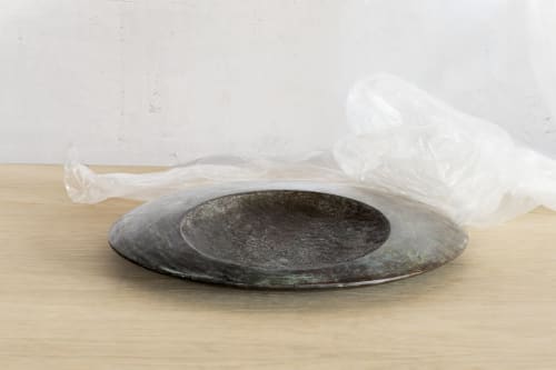 sculpture SPACE bronze | Sculptures by VANDENHEEDE FURNITURE-ART-DESIGN