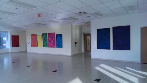 Chakra Healing Series | Paintings by Candace Wilson Art Studio | Bridgepoint Active Healthcare in Toronto