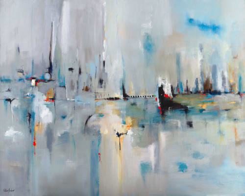 Private Residence | Oil And Acrylic Painting in Paintings by Victoria Jackson | Private Residence, Atlanta in Atlanta