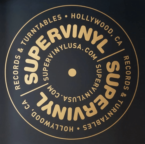 SUPERVINYL Logo | Signage by Christopher Lord Designs | SUPERVINYL in Los Angeles