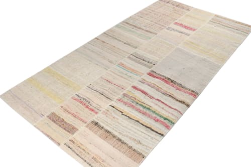 Rug & Kilim’s Patchwork Kilim Rug in Polychromatic Stripes | Area Rug in Rugs by Rug and Kilim
