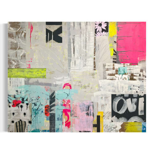 Formenterra | Mixed Media in Paintings by Sarah Finucane