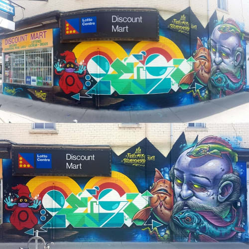 Dundas, 2018 | Street Murals by PERU143