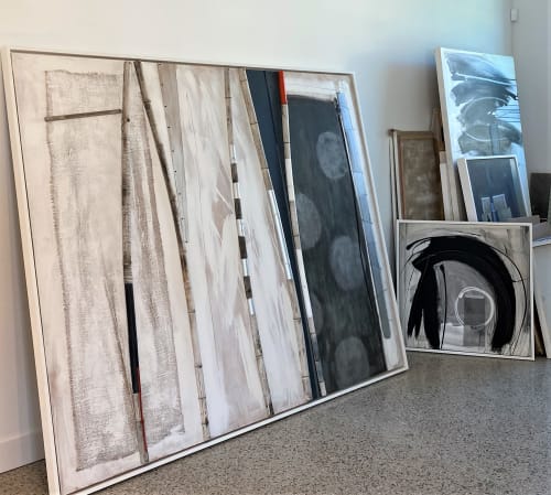 Bamboo Series | Oil And Acrylic Painting in Paintings by Debra Yates