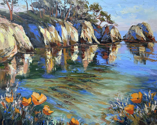 Golden Refuge | Paintings by Lisa E
