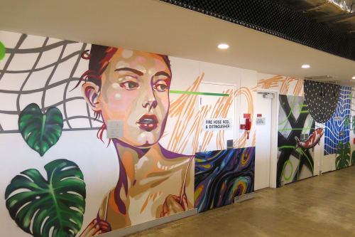 Wotso Dickson office mural | Murals by Blends | WOTSO Dickson in Dickson