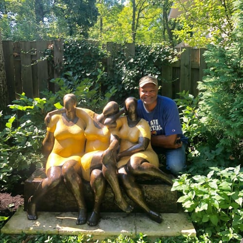 Friends | Sculptures by Nnamdi Okonkwo
