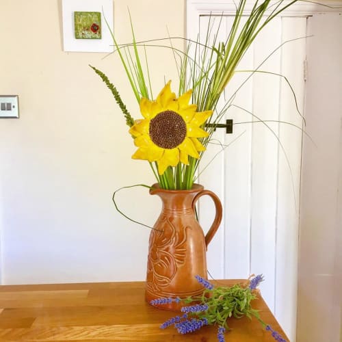 Ceramic Flower Vase | Vases & Vessels by Park Ceramics and Gifts by Amanda Westbury