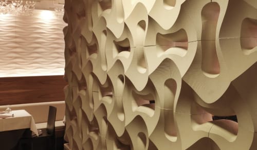 Traccia Marble Space Divider | Decorative Objects by Lithos Design | Marciana in Venezia
