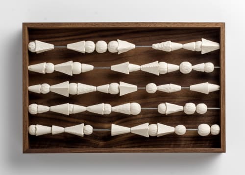Abacus | Wall Hangings by Liz Quan Studio | Private Residence - Boulder, CO in Boulder