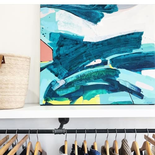 Beach House | Paintings by Anne Abueva Studio | Winifred Grace in Chicago