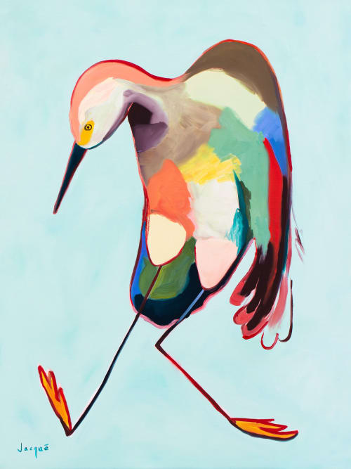 Simon | Oil And Acrylic Painting in Paintings by Jacque Price