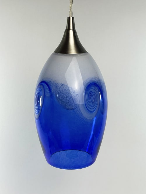 Wave Pendant | Pendants by Anchor Bend Glassworks