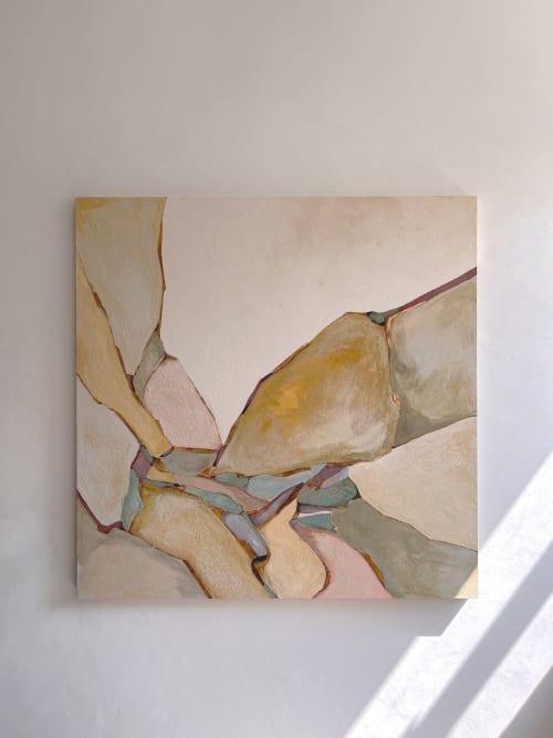 Fragments - Pastels | Wall Treatments by Elsa Jeandedieu Studio
