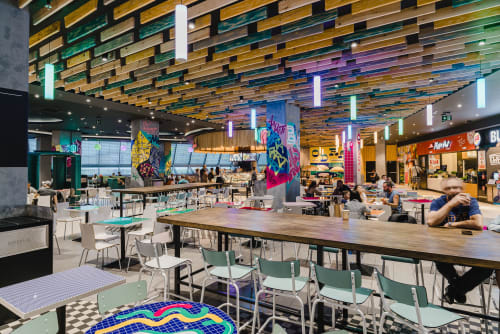 Foodstacja | Interior Design by MIXD | Pasaż Grunwaldzki in Wrocław