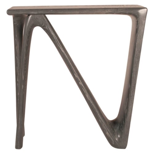 Amorph Astra Console Table Solid Ash Wood with Desert Oak | Tables by Amorph