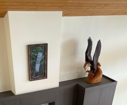 Flying Eagle | Art Curation by Toso Wood Works