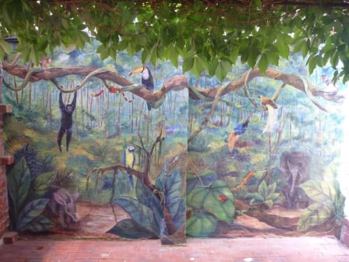 Jungle mural | Murals by Renata - Artistic Murals