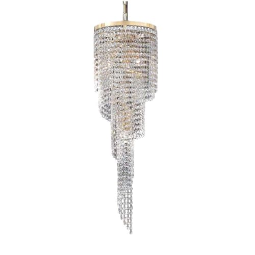 AM6145B SPARKLING SPIRAL | Chandeliers by alanmizrahilighting | New York in New York