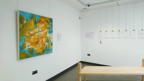 Resilience | Paintings by Aidan Myers | University Hospital Llandough in Llandough