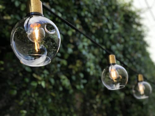 Festoon Lights | Pendants by Neptune Glassworks | Rachely's Home in San Francisco