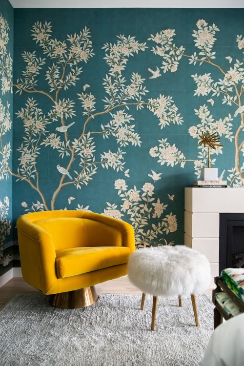 Wallpaper | Wallpaper by Gracie | Private Residence, Brooklyn in Brooklyn