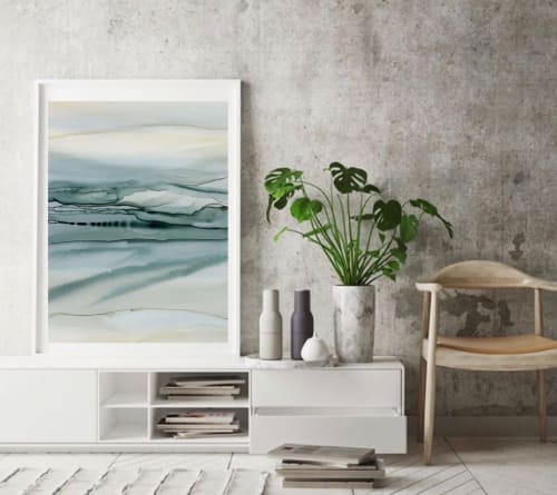 Morning Tide Print | Paintings by Karen louise