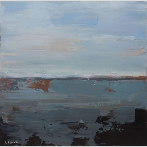 New Horizon 2 | Oil And Acrylic Painting in Paintings by Lawrence & Scott