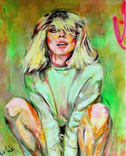 Deborah Harry | Paintings by Liesbeth Serlie